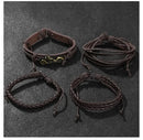 Kit Relógio + 4 Pulseiras Masculinas - Presente Completo para o Dia dos Pais