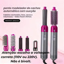 Escova Secadora Modeladora 5 em 1 Ar Quente + Ar Frio (110V ou 220V)
