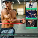 Kit 3 Band Elástico Borracha Lbs Progressiva -  Pilates, Yoga, Crossfit e Funcional