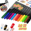 Caneta Nail Art – Design de Unhas Fácil, Rápido e Profissional- KIT 12, CORES  SORTIDAS