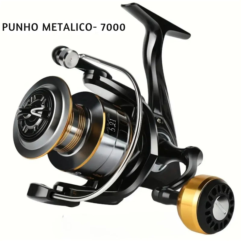 Carretilha de Pesca Bellings EK Série 1000 a 7000 – Potência, Precisão e Resistência Profissional