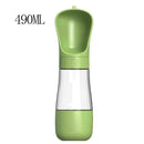 Garrafa Portátil 2-em-1 para Cães e Gatos com Compartimento de Água e Ração