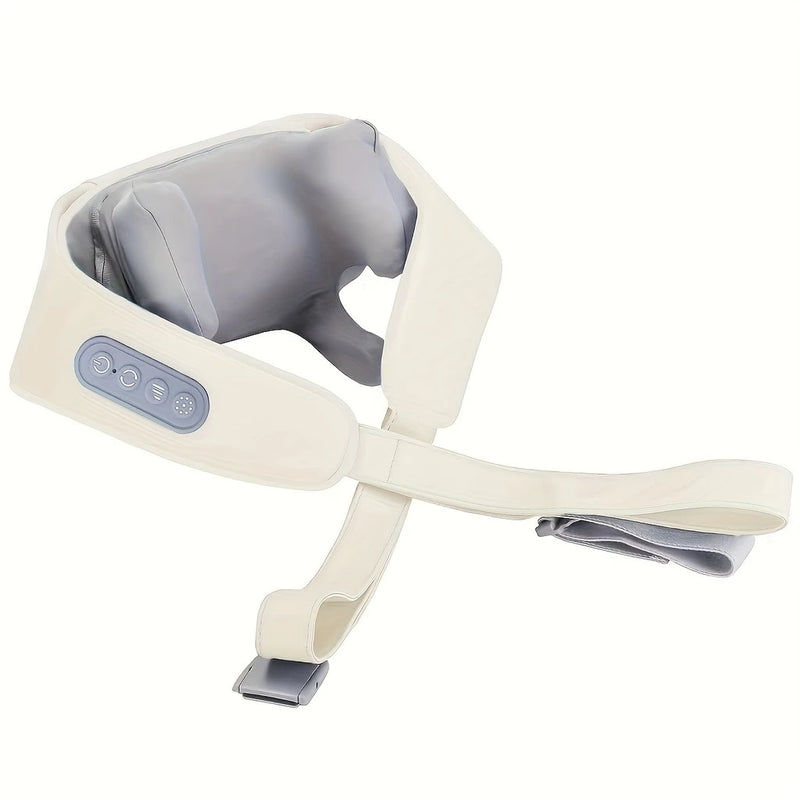 Massageador Shiatsu 4D Infravermelho Bivolt - Alívio Imediato para Costas, Pescoço e Corpo Inteiro