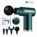 Pistola Massageadora Elétrica de Tecidos Profundos - Alívio Rápido de Dores Musculares