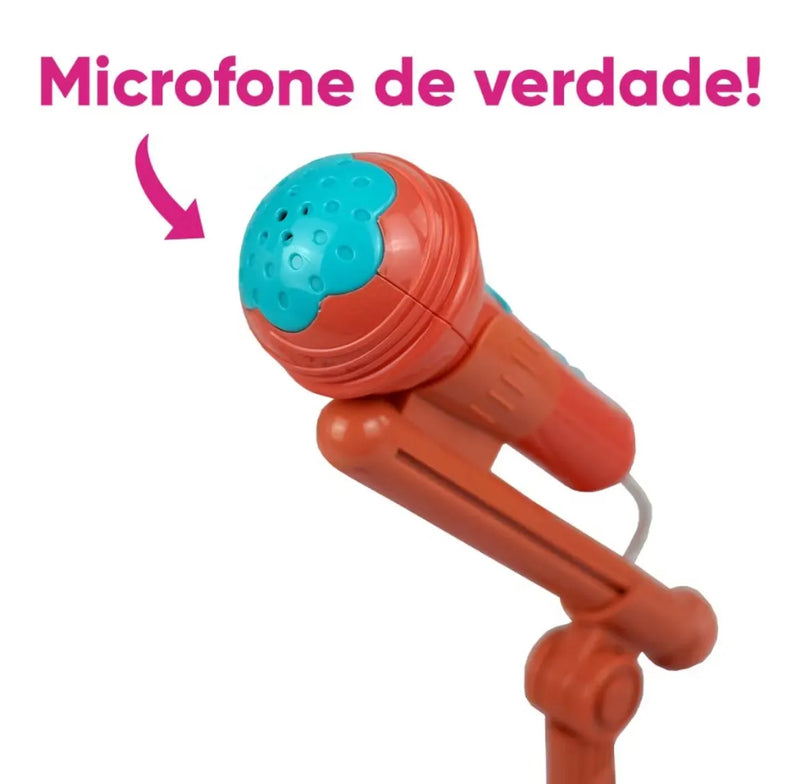 Teclado Musical Infantil Eletrônico com Microfone  -  Diversão e Aprendizagem Garantida