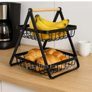 Fruteira de Bancada Dupla – Compacta, Moderna e Funcional