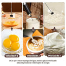Mini Mixer Elétrico Facilito Express – Agite, Misture e Pronto em Segundos!