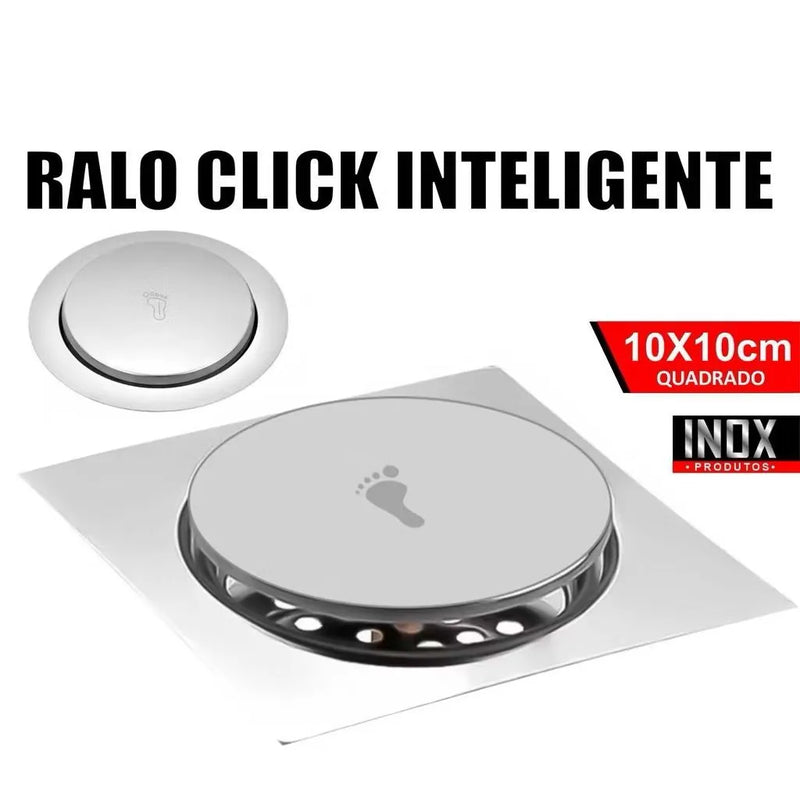 Ralo Click Inteligente – Veda Cheiro e Bloqueia Insetos
