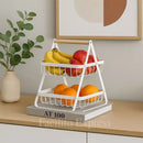 Fruteira de Bancada Dupla – Compacta, Moderna e Funcional