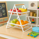 Fruteira de Bancada Dupla – Compacta, Moderna e Funcional