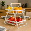 Fruteira de Bancada Dupla – Compacta, Moderna e Funcional